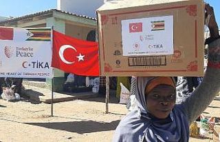 TİKA’dan Zimbabve’de bin aileye gıda ve hijyen...