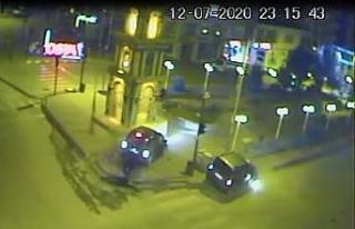 Tosya’da 6 kişinin yaralandığı kaza kameralara...