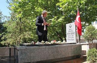 Tosyalı Şehidin mezarının yapımı tamamlandı