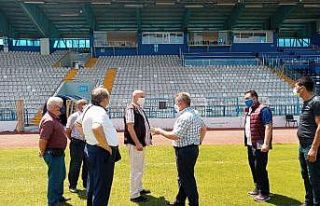 TSYD Stadyumu inceledi