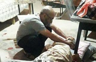 Tüfekle bacağından vurulan yaşlı adam hayatını...