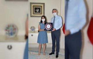 Türkiye birincisi Erdemli Ceylin gururlandırdı