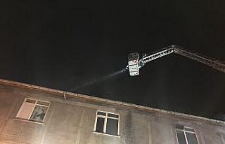 Ümraniye’de mobilya atölyesinin cila hanesinde...