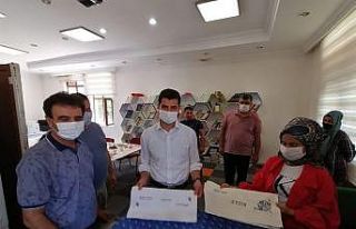 Üretime katkı için makineler alındı