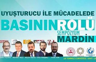 Uyuşturucu ile mücadelede basının rolü sempozyumu...