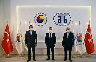 Vali Aksoy’dan ATB’ye ziyaret