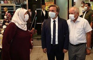 Vali Aydoğdu’nun gurbetçi aile ile diyaloğu gülümsetti