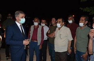 Vali Baruş’tan şehit ailesine taziye ziyareti