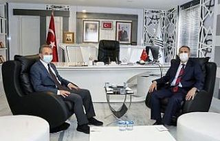 Vali Çuhadar’dan Kılınç’a nezaket ziyareti