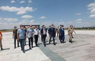 Vali Gündüzöz, Milli Park’taki çalışmaları...