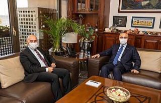 Vali Köşger’den Başkan Soyer’e iade-i ziyaret