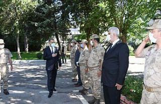 Vali Mahmut Çuhadar’ jandarmadan brifing