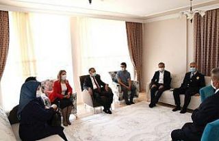 Vali Mahmut Çuhadar’dan 15 Temmuz gazilerine ziyaret