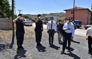 Vali Sezer, ’Geri Gönderme Merkezi’ni inceledi