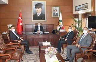 Vali Tutulmaz’a ziyaretler sürüyor