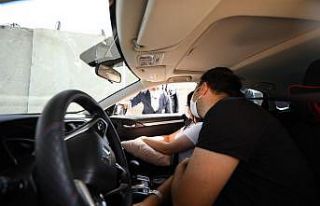 Vali Varol, Trafik Kontrol Uygulama noktasında incelemelerde...