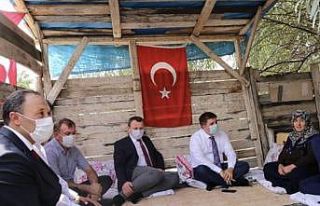 Vali/Belediye Başkan Vekili Sarıibrahim, şehit...