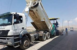 Van Büyükşehir Belediyesinde yol ve asfalt çalışması