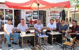 Vartolu şairler halkla buluştu