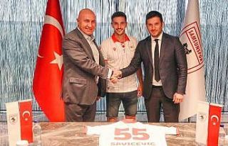 Vukan Savicevic Samsunspor’da