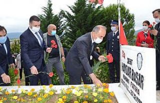 Yalovalı şehitler 15 Temmuz’da unutulmadı