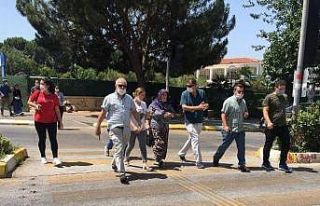 Yaşlı kadını dolandırıcılardan Aydın polisi...