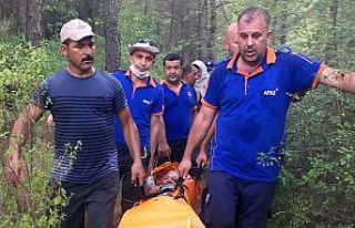 Yaşlı vatandaşı AFAD kurtardı