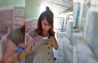 Yavru kediyi çöpe atmışlar