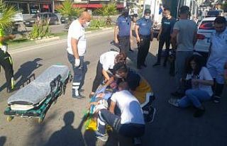 Yaya geçidinde çarpıp kaçtı, kameralara yakalandı