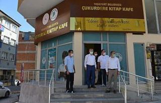 Yeşilyurt Belediyesi Çukurdere Kitap Kafe tamamlandı