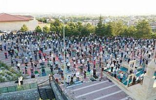 Yeşilyurt Namazgah’ta Kurban Bayramı namazı heyecanı...