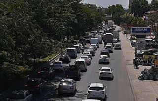 Yollarda bayram trafiği başladı