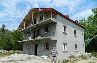 Yurt dışından köylerine yardım ettiler