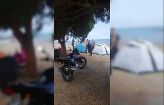 Zabıtadan mangal ve semaver yakanlara uyarı