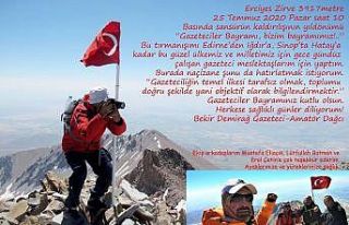 Zirvede büyük coşku