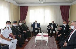 Zonguldak’ta şehit ailesi ve gazi ziyaret edildi