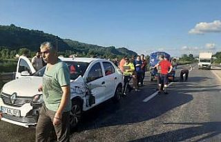 Zonguldak’ta trafik kazası: 3 yaralı