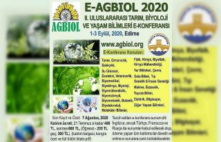 2. Uluslararası Tarım, Biyoloji ve Yaşam Bilimleri...