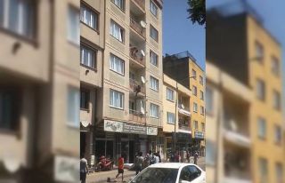 2.kattan böyle atladı, vatandaşın koyduğu yatak...
