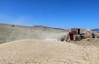 35 derecede kışlık yem mücadelesi