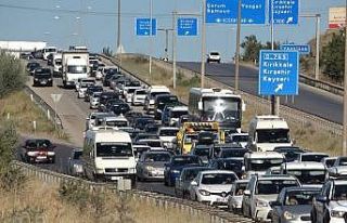 43 ilin kilit kavşağından bayram tatili boyunca...