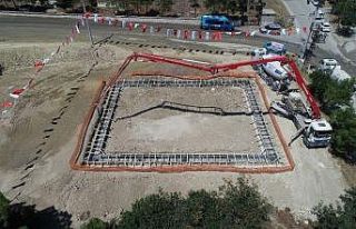 6 ayda 6 pazaryeri projesinde 4. temel atıldı
