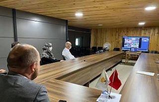 81 il başkanı video konferans sistemiyle bağlandı