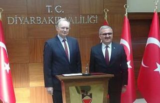 AB Türkiye Delegasyonu Başkanı Berger’den Vali...