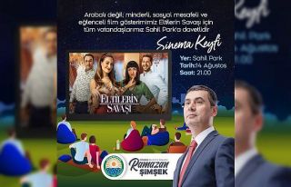 Açık Hava Sineması etkinliği bu kez araçsız...
