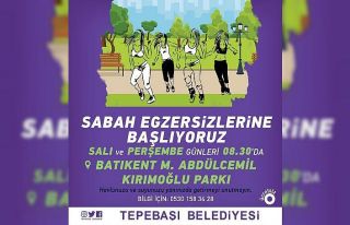 Açık havada spor keyfi Tepebaşı’nda
