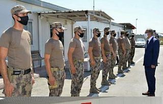 Adana Emniyet Müdürü İnci şehit yakınlarını...