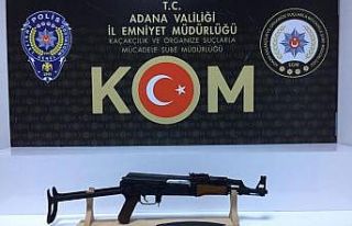 Adana’da uzun namlulu silah ele geçirildi