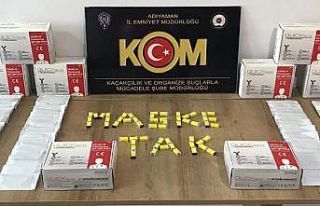 Adıyaman’da kaçak Covid-19 test kitleri ele geçirildi