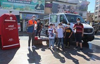 Afetlere hazırlık haftası etkinliği düzenlendi